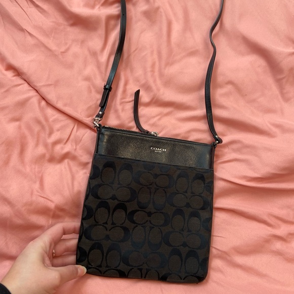 Black Coach Crossbody Pochette - Picture 16 of 16